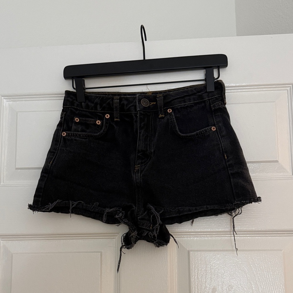 BDG Black Jean Shorts